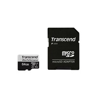 TRANSCEND MicroSDXC karta 64GB 340S, UHS-I U3 A2 Ultra Performace 160/80 MB/s