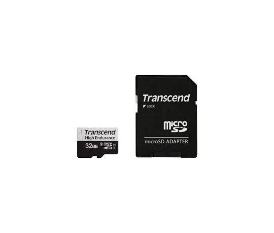 TRANSCEND MicroSDXC karta 32GB 350V, High Endurance