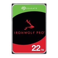 SEAGATE HDD 22TB IRONWOLF PRO (NAS), 3.5", SATAIII, 7200 RPM, Cache 512MB