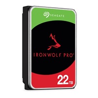 SEAGATE HDD 22TB IRONWOLF PRO (NAS), 3.5", SATAIII, 7200 RPM, Cache 512MB