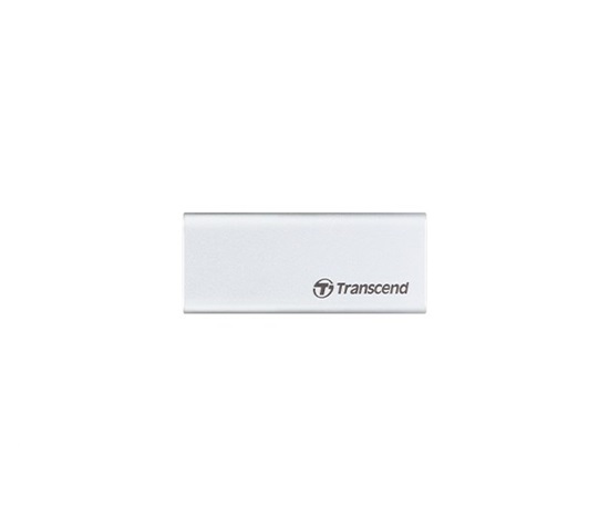 TRANSCEND Externí SSD ESD260C 250GB, USB 3.1 GEN 2, Typ-C, stříbrná