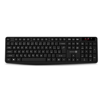 CONNECT IT Set Klávesnice+myš OfficeBase Wireless Combo, bezdrátová, černá