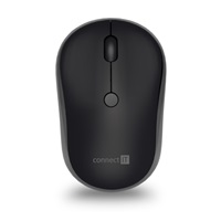 CONNECT IT Set Klávesnice+myš FASHION combo, bezdrátová, (+1x AAA +1x AA baterie zdarma), CZ + SK layout, černo-šedá