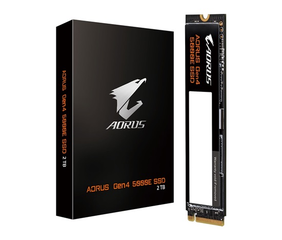 GIGABYTE SSD 1TB AORUS 5000E, M.2 2280, PCI Gen4 NVMe