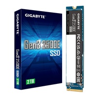 GIGABYTE SSD 2TB 2500E, M.2 2280, PCI Gen3 NVMe