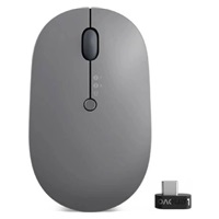 Lenovo Mouse Go Wireless Multi-Device Mouse (Storm Grey)