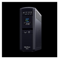 CyberPower PFC SineWave LCD GP UPS 1600VA/1000W, Schuko zásuvky