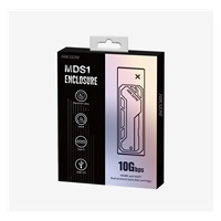 HIKSEMI externí box MDS1, M.2 SATA NVMe Enclosure, Až 2280, černá