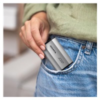 ADATA External SSD 500GB SD810 USB 3.2 USB-C, Stříbrná