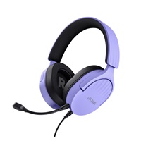 TRUST Herní sluchátka GXT 489P FAYZO, fialová