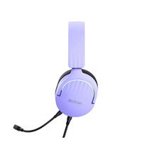 TRUST Herní sluchátka GXT 490P FAYZO, USB, fialová