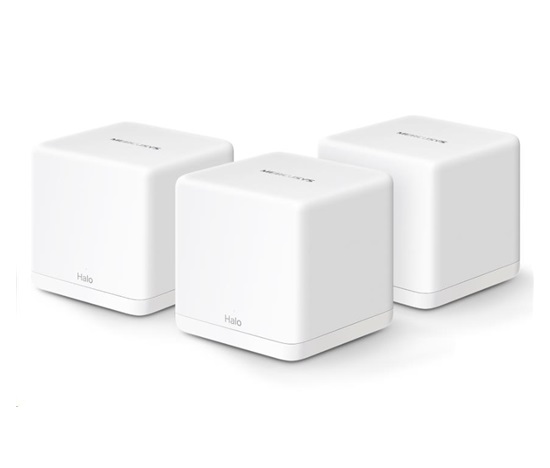 MERCUSYS Halo H60X(3-pack) WiFi6 Mesh (AX1500,2,4GHz/5GHz,3xGbELAN/WAN(1x XR Unit), 2xGbELAN/WAN (2x XS Unit)