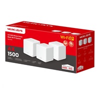 MERCUSYS Halo H60X(3-pack) WiFi6 Mesh (AX1500,2,4GHz/5GHz,3xGbELAN/WAN(1x XR Unit), 2xGbELAN/WAN (2x XS Unit)