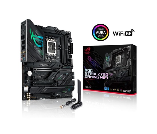 BAZAR - ASUS MB Sc LGA1700 ROG STRIX Z790-F GAMING WIFI, Intel Z790, 4xDDR5, 1xDP, 1xHDMI, WI-FI (Bez příslušenství)