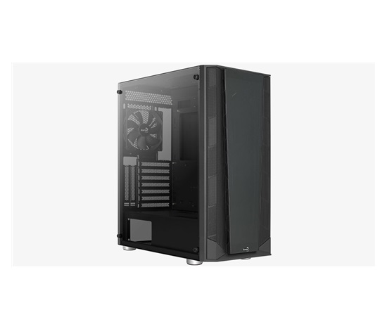 AEROCOOL skříň Prism, Mid tower, 2x USB 3.0, 1x USB 2.0, 2x audio, bez zdroje