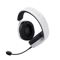 TRUST Herní sluchátka GXT 491 FAYZO, Bezdrátová, USB, bílá