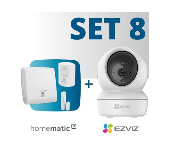 Homematic IP Sada zabezpečení s kamerou Ezviz