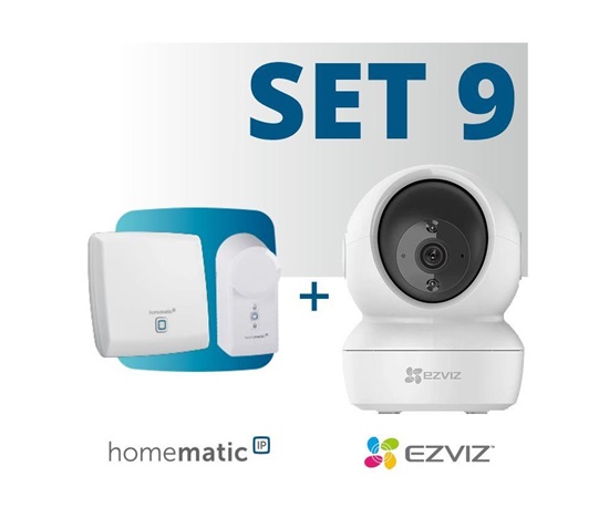 Homematic IP Sada Kontrola přístupu s kamerou Ezviz