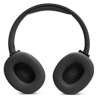 JBL Tune 720BT Black bezdrátová sluchátka přes uši, Bluetooth 5.3, až 76 hodin a rychlé dobití, černá