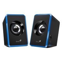GENIUS reproduktory SP-U125, 2.0, 3W, modročerné