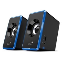 GENIUS reproduktory SP-U125, 2.0, 3W, modročerné