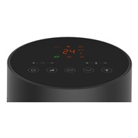 Salente HotTower, teplovzdušný sloupový ventilátor, černý