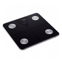 Salente SlimFit, osobní diagnostická fitness váha, Bluetooth, černá