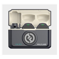 Hollyland Lark M2 Combo - Wireless Lavalier Microphone (Duo,ShineCharcoal)