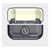 Hollyland Lark M2 Lightning - Wireless Lavalier Microphone with Lightning Plug (Duo,Shine Charcoal)