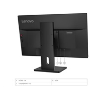 LENOVO LCD ThinkVision E24-30 - 23.8",IPS,matný,16:9,1920x1080,178/178,6ms,250cd/m2,1300:1,HDMI,DP,VGA,PIVOT,VESA,3Y