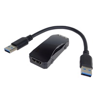 PremiumCord USB 3.0 adaptér na HDMI se zvukem, FULL HD 1080p