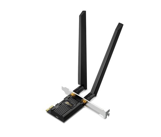 TP-Link Archer TXE72E WiFi6E PCIe adapter (AXE5400,2,4GHz/5GHz/6GHz,Bluetooth5.3)