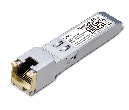 TP-Link SM5310-T SFP+ metalický modul 10Gb/s, RJ-45, 30m