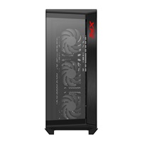 ADATA XPG case BATTLECRUISER II Mid-Tower, bez zdroje, 4x 120mm ARGB Fan, Černá