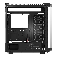 ADATA XPG case BATTLECRUISER II Mid-Tower, bez zdroje, 4x 120mm ARGB Fan, Černá