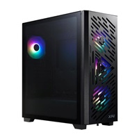 ADATA XPG case LANDER 501 Mid-Tower, bez zdroje, 4x 120mm ARGB Fan, Černá