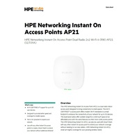 HPE NW ION AP21 (RW) Wi-Fi 6 AP