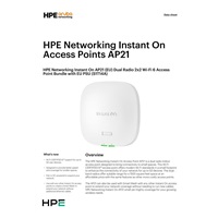 HPE Networking Instant On AP21 (EU) Dual Radio 2x2 Wi-Fi 6 Access Point Bundle with EU PSU