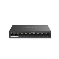 MERCUSYS switch MS110P (10x100Mb/s,8xPoE+,65W,fanless)