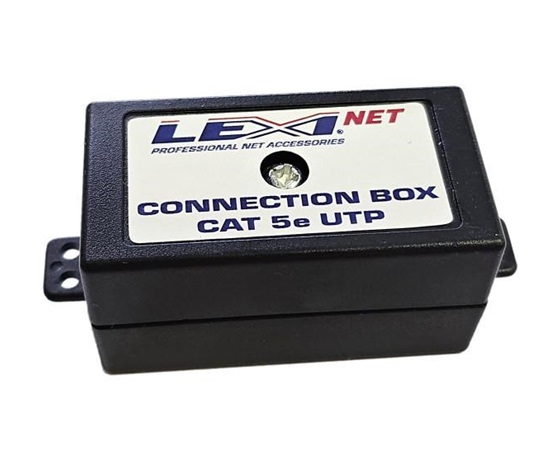 LEXI-Net Spojovací box MINI UTP Cat5E narážecí, černá