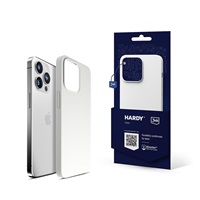 3mk ochranný kryt HARDY Silicone MagCase pro Apple iPhone 15 Pro, Silver-White
