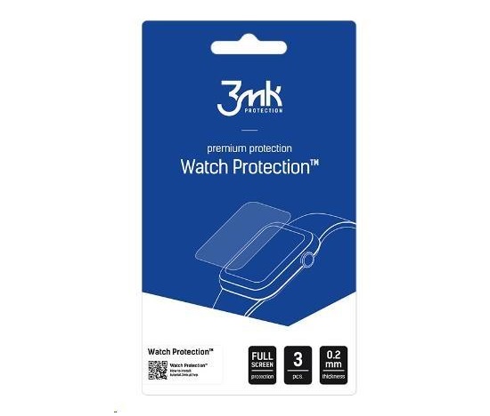 3mk ochranná fólie Watch Protection ARC pro Apple Watch SE 44mm