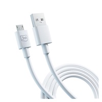 3mk datový kabel - Hyper Cable A to Micro 1.2m 5V 2,4A, bílá