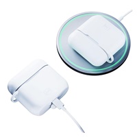 3mk Silicone AirPods Case pro AirPods 3 gen., bílá