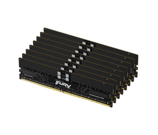 KINGSTON DIMM DDR5 128GB (Kit of 8) 6000MT/s CL32 ECC 1Rx8 FURY Renegade Pro EXPO