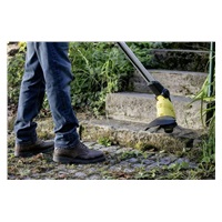 Karcher WRE 18-55 odstraňovač plevele, nylonové štětiny, teleskopická tyč, rotační polokoule (bez baterie)