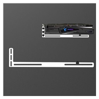 1stCool Podpěra GPU Hliníkový držák, bílá