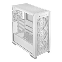 ASUS case TUF GAMING CASE (GT302) TG, Mid Tower, 4x 140mm ARGB Fan, bílá