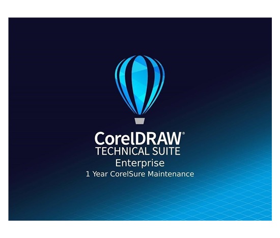 CorelDRAW Technical Suite 2024 3D CAD Enterprise License (incl. 1 Yr CorelSure Maintenance)(1-4)