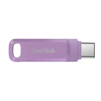 SanDisk Flash Disk 128GB Ultra Dual Drive Go, USB-C 3.2, Fialová